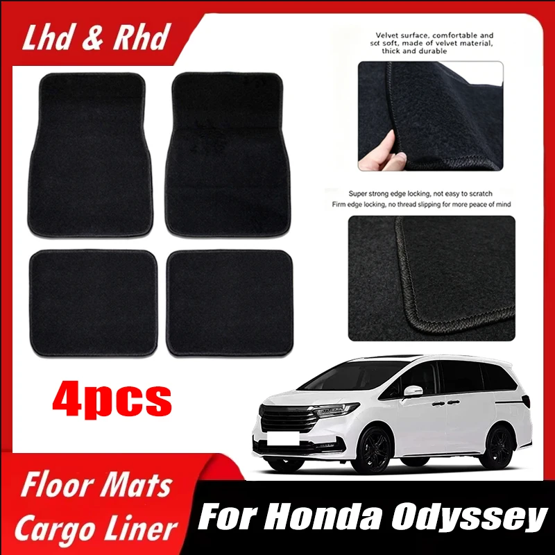 Car Accessories Honda - 4pcs Car Floor Mats All-Weather Easy