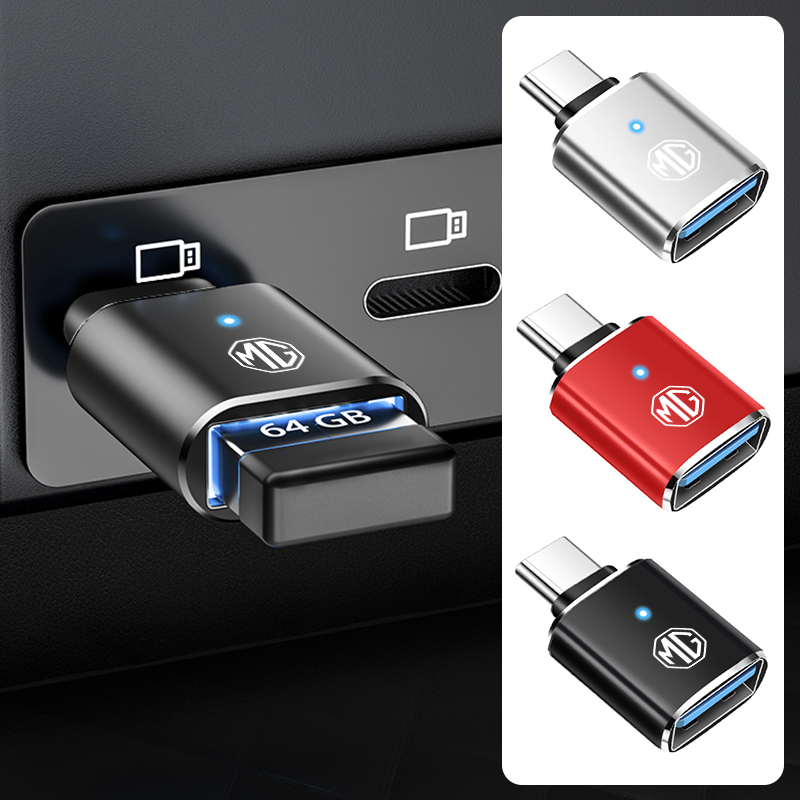 Car LED Type C To USB 3.0 Adap - Car Accessories Quirky ulasan dan harga
