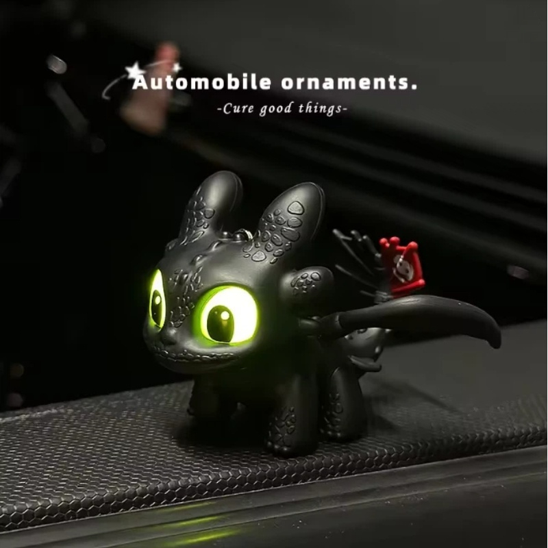 Genuine Cute Glowing Toothless - Car Accessories Quirky ulasan dan harga