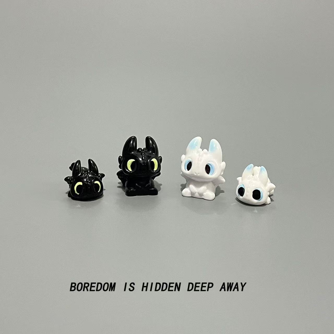 Cute toothless baby doll figur - Car Accessories Quirky ulasan dan harga