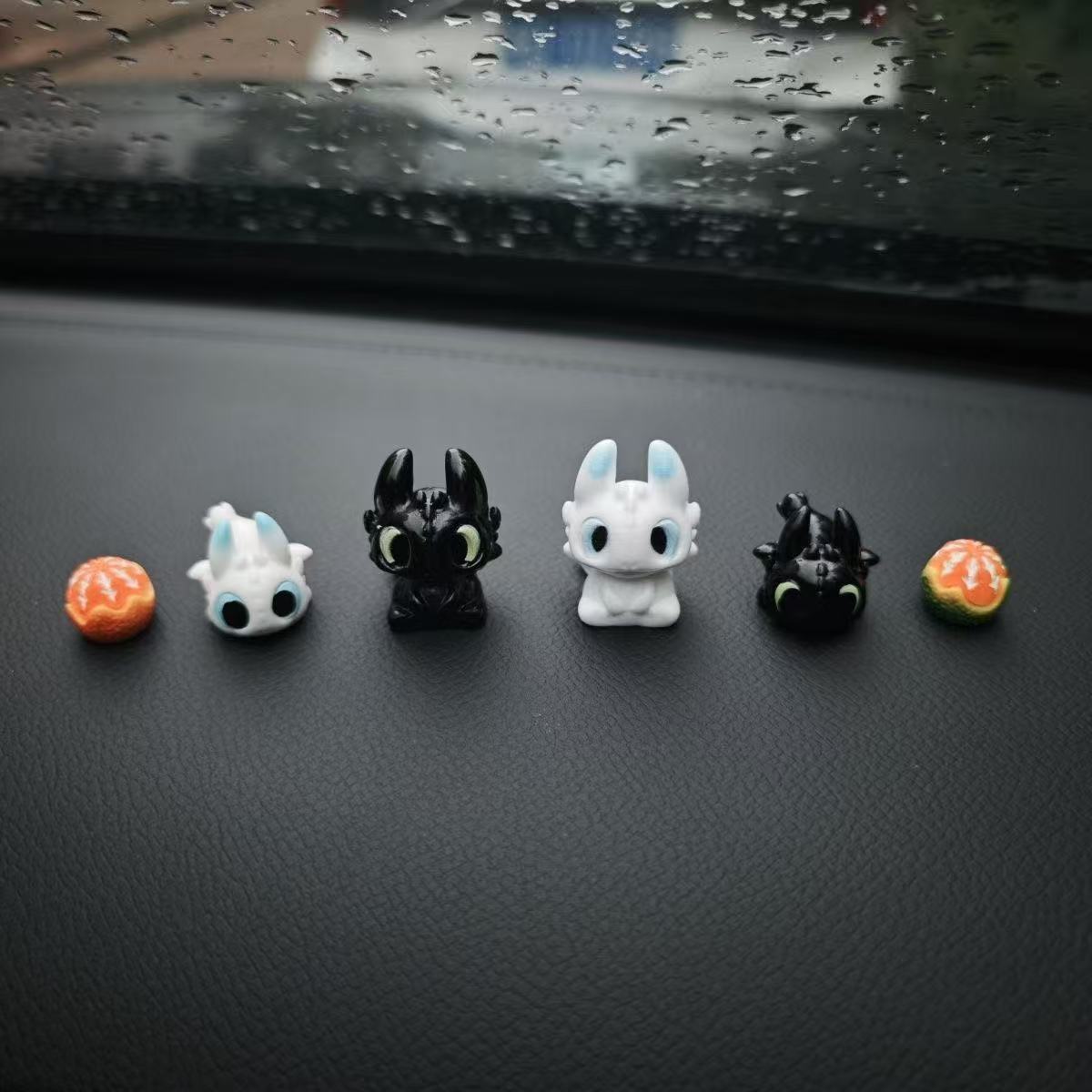Cute toothless baby doll figur - Car Accessories Quirky ulasan dan harga