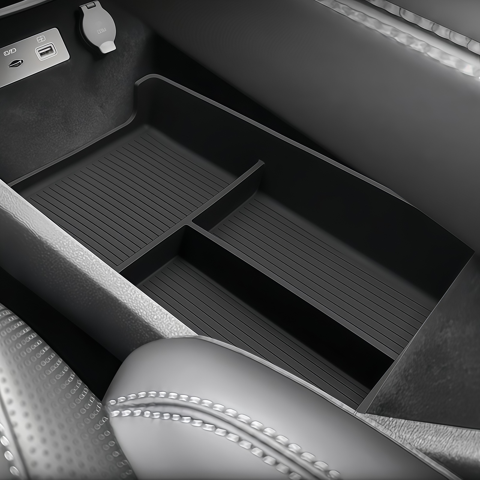 Center Console Lower Storage O - Car Accessories Quirky ulasan dan harga